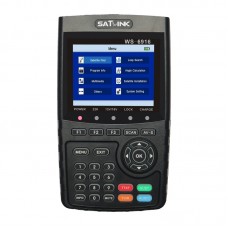 SATLINK WS6916 Digital Satellite Signal Finder Meter  3 5 inch TFT LCD Screen  Support DVB  S   S2  MPEG  2   MPEG  4