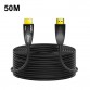 DTECH HDMI 2 0 Version Fiber Optical Line 4K 60Hz Large Screen TV Engineering Wiring  Length  50m